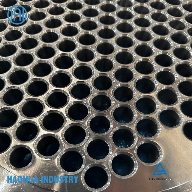 Titanium Alloy Sheets Baffles Support Plates Tube Plates Tubesheets