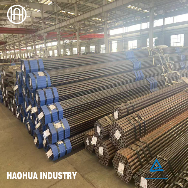 A53 A106 Gr. B Carbon Steel Seamless Welded Black Painting Steel Pipe