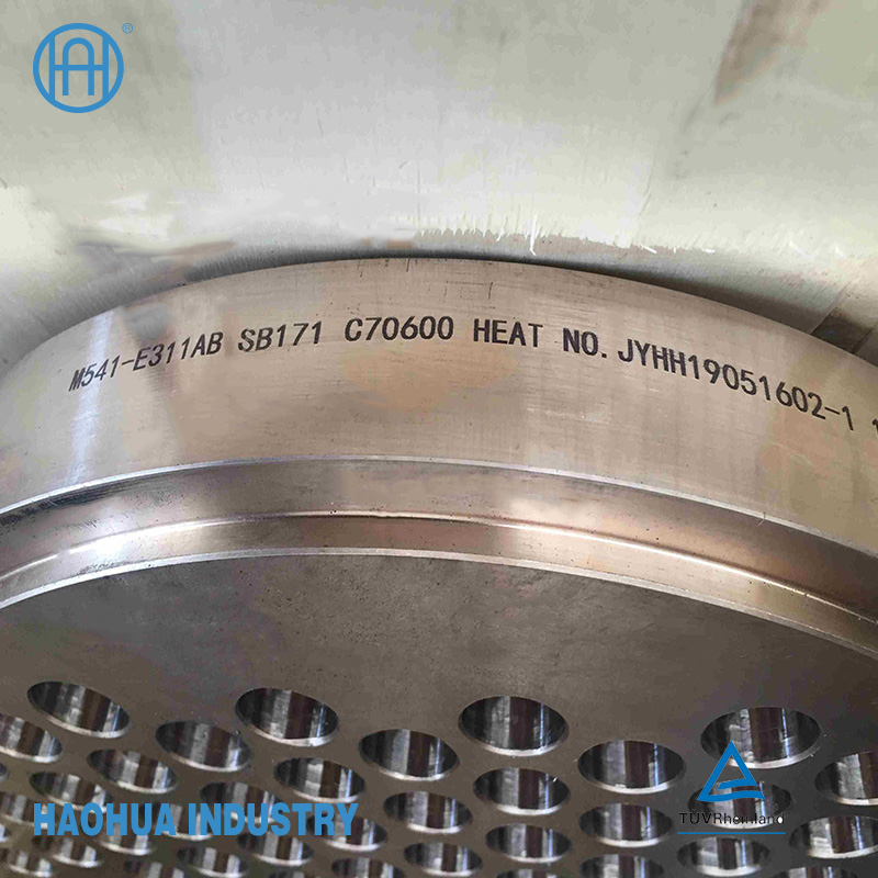 CNC Machining Drilling Drilled Forged Forging Steel TubeSheets Tube Sheets