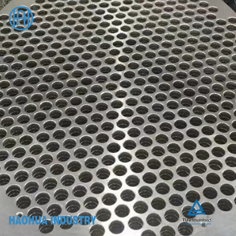 304 316 Customized Non-standard Large Diameter Forged Stainless Steel Tube Sheet for Tubular Heat Exchanger Tubesheet