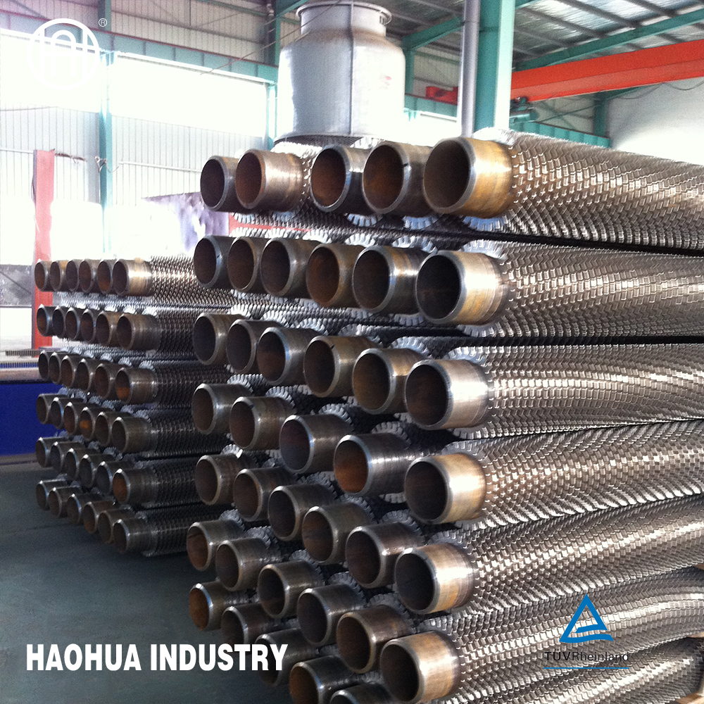 High-Frequency Welded Helically Finned Tubes