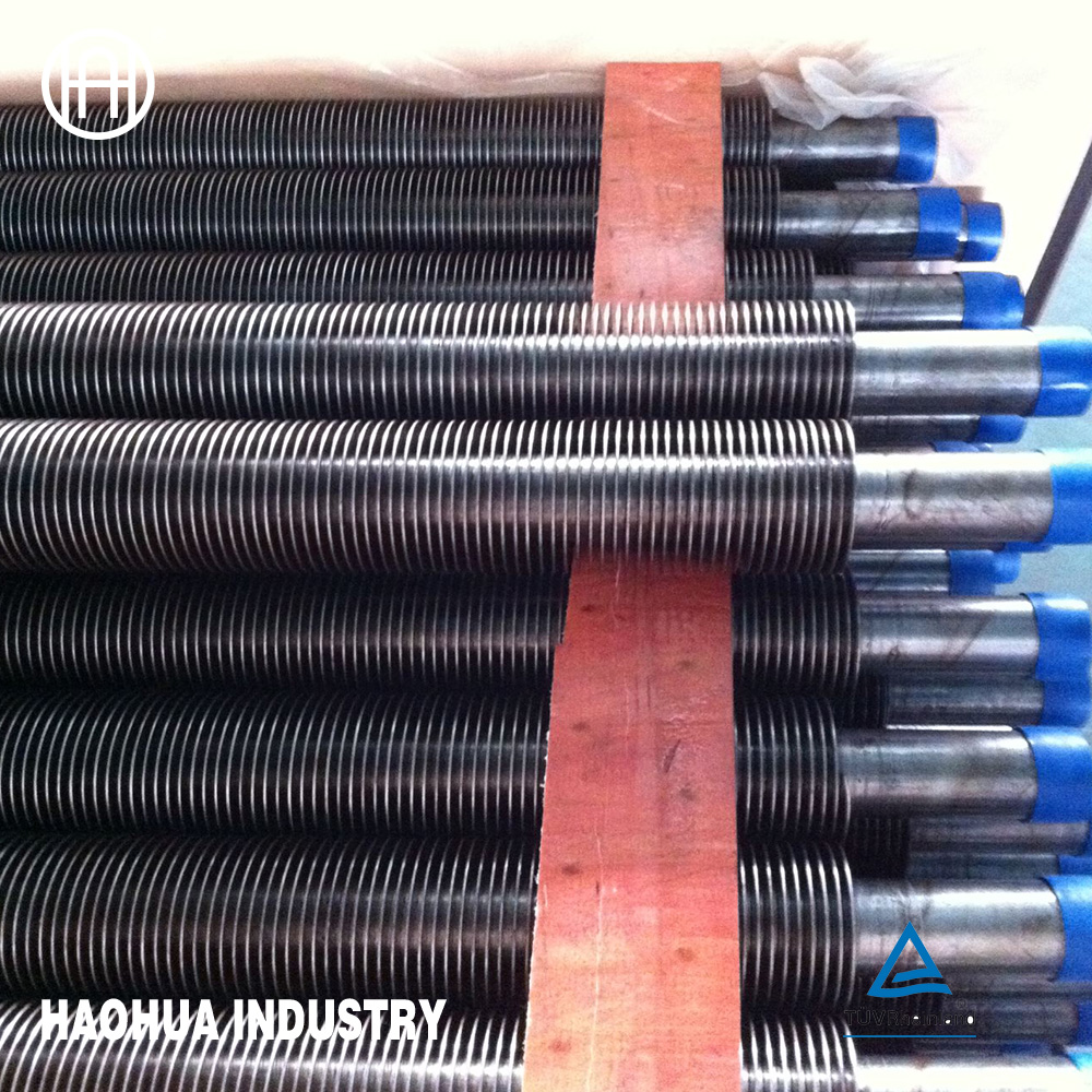 High-Frequency Welded Helical Finned Tubes ASTM A335 P5/P9/T9/Tp410/08al/321H/304L/316L for Heat Exchanger