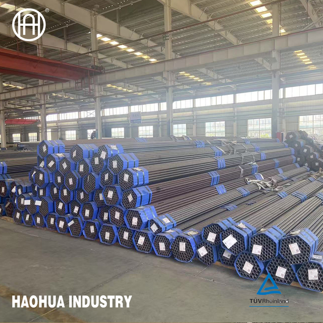 A53 A106 Gr. B Carbon Steel Seamless Welded Black Painting Steel Pipe