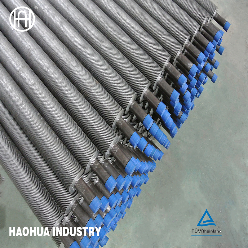 Finned Tube with Serrated High Frequency Helical Weld