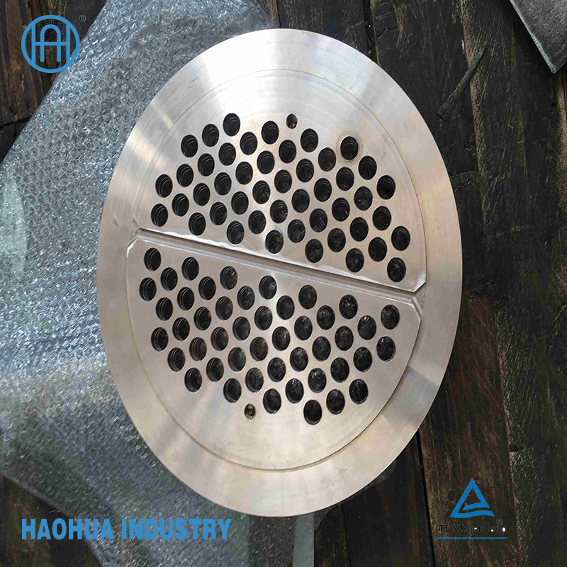 CNC Machining Drilling Drilled Forged Forging Steel TubeSheets Tube Sheets