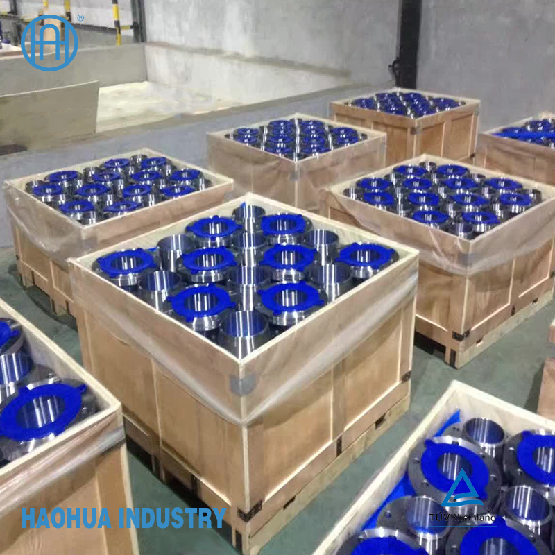 Weld Neck Reducing Flange F53 S32750 3"*2" 150lb Sch40s ASME B16.5 Raise Face Super Duplex Steel