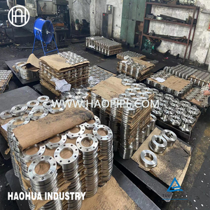 BS4504 DIN Pn16 Plate RF Stainless Steel 304 316L Flange