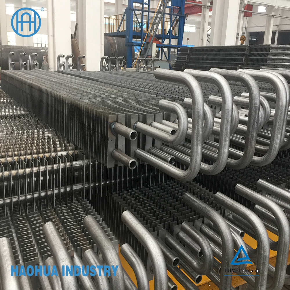 H Type Finned Heat Exchanger Tubes Condensing Exchanger