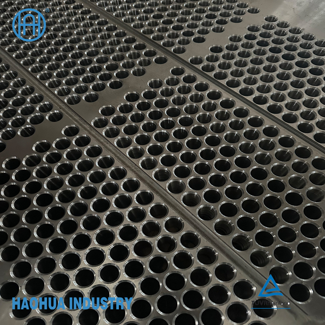 Titanium Alloy Sheets Baffles Support Plates Tube Plates Tubesheets