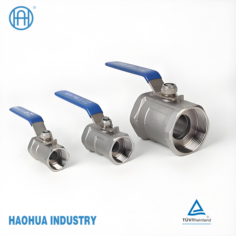 Stainless Steel 201/304/316 High Pressure/Non-Retention/Flow Control Manual 2PC Ball Valve for Water/Air/Oil/Gas/Liquid