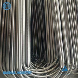 304 / 304L, 316 316L, 321, Duplex S31803, 2205, Nickel Alloy U-Bend or U-Shape Bending Boiler Exhcanger Tubes