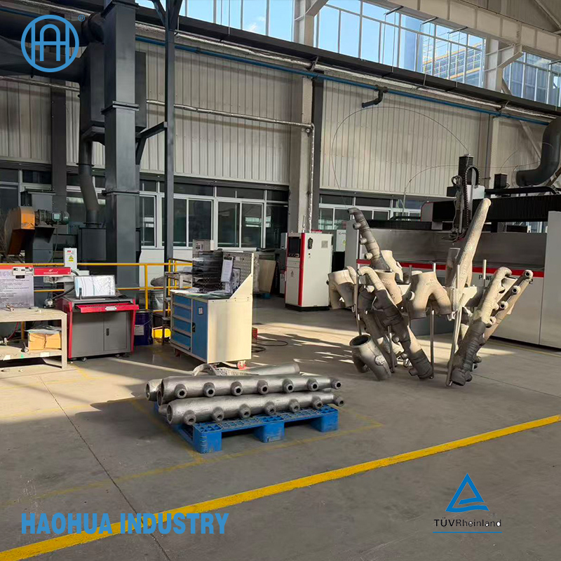 Static Cast Fittings for Radiant Tube Elbow