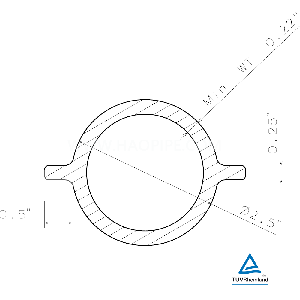 Seamless Tube to ASTM A213 Gr T11 Extrusion Aluminum Fin Tubes for Cooling System