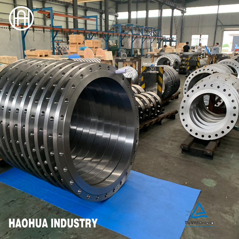 China Good Quality JIS B2220 DN100 304 Stainless Steel RF Plate Flange