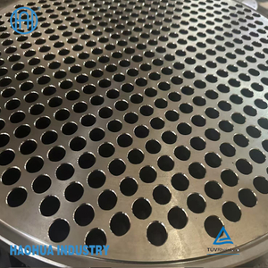 Titanium Alloy Sheets Baffles Support Plates Tube Plates Tubesheets