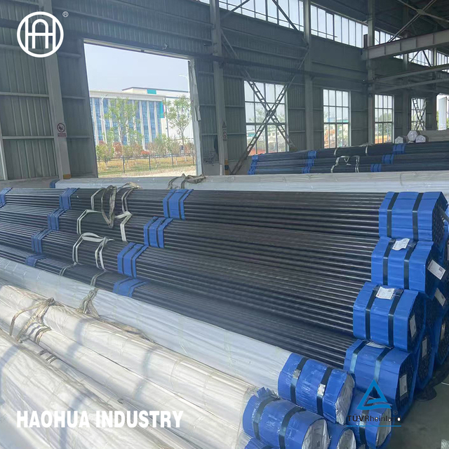 ASTM A106 A53 St37 St52 Sch80 Cold Drawn Carbon Seamless Steel Pipe