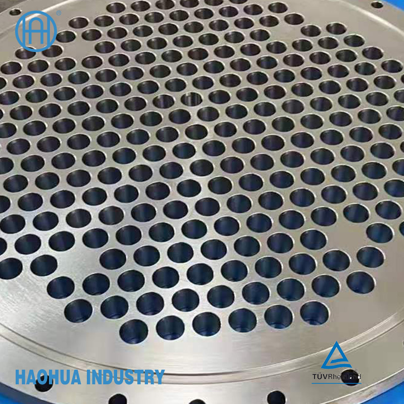 Forged Tube Sheet with Multi Hole Drilling Service