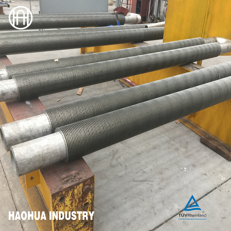 High-Frequency Welded Helical Finned Tubes ASTM A335 P5/P9/T9/Tp410/08al/321H/304L/316L for Heat Exchanger