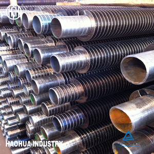 Stainless Steel Alloy Steel Copper Steel Fin Tube for Air Heater Extruded Finned Tube Welded Copper Fin Tube
