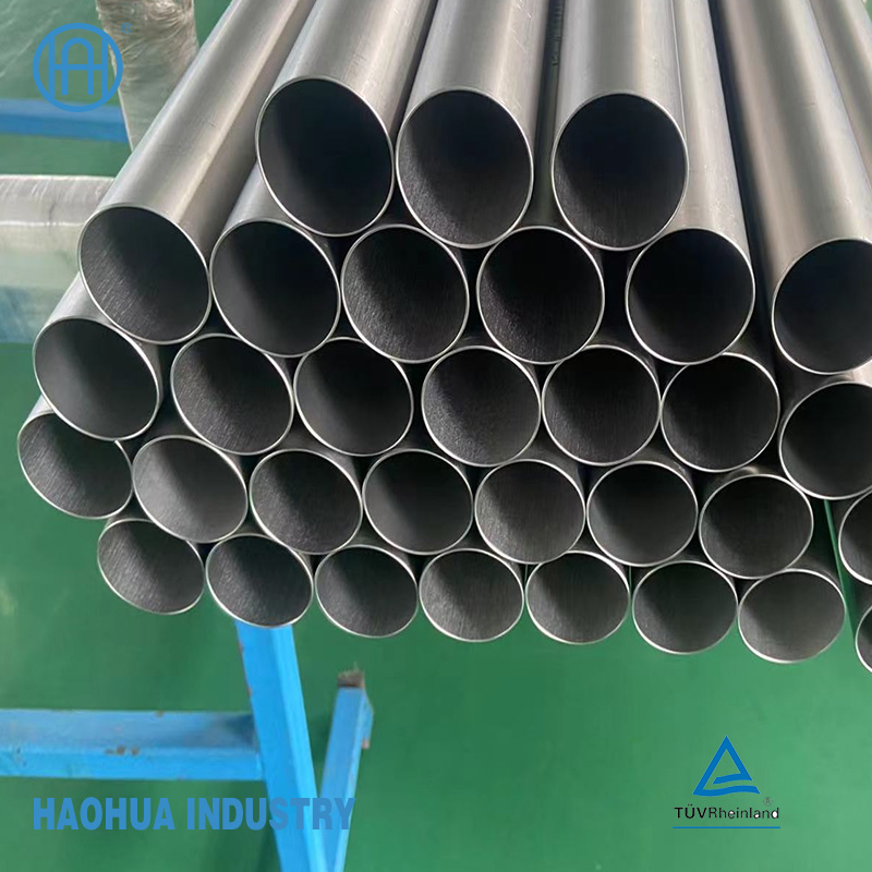 ASTM B338 Gr2 High Temperature Titanium Alloy Tube Seamless