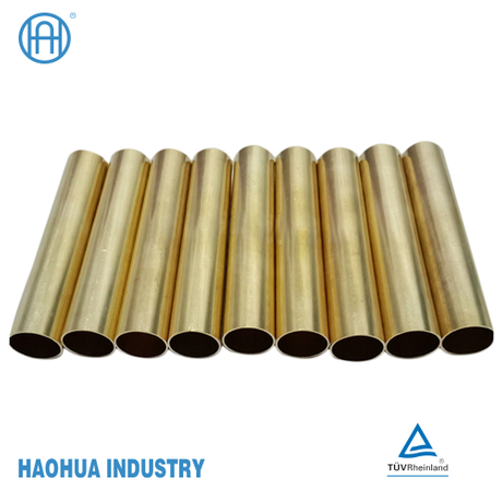 Straight ASTM C10100 C10200 Copper Tube / Copper Pipe