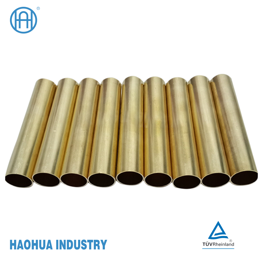 Straight ASTM C10100 C10200 Copper Tube / Copper Pipe