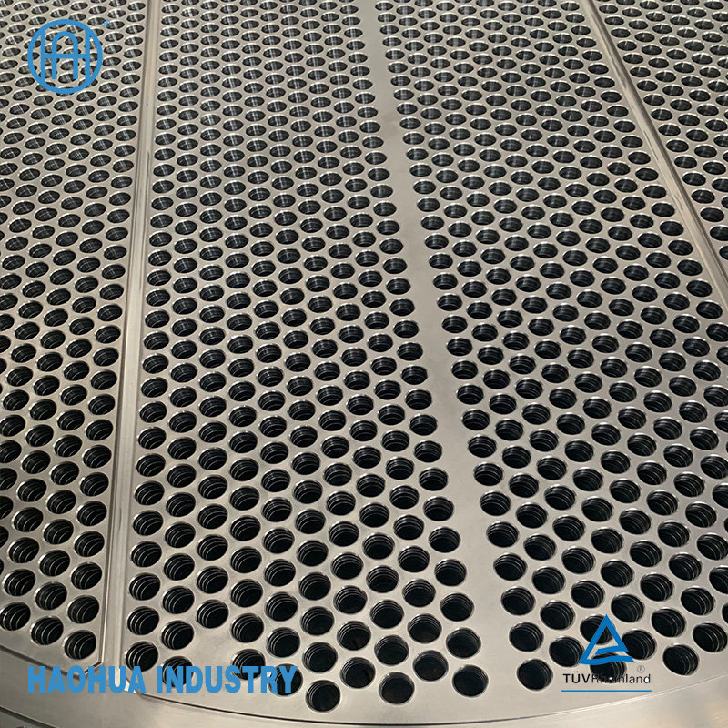 Customized Diameter Tubesheet for Tubular Heat Exchanger Baffle Plate