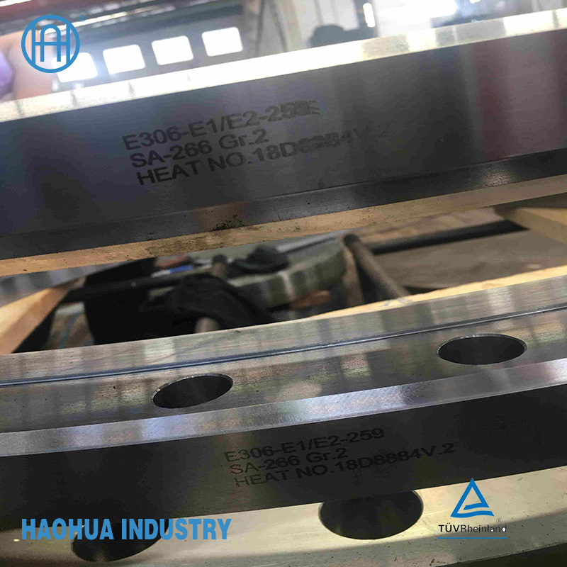 CNC Machining Drilling Drilled Forged Forging Steel TubeSheets Tube Sheets