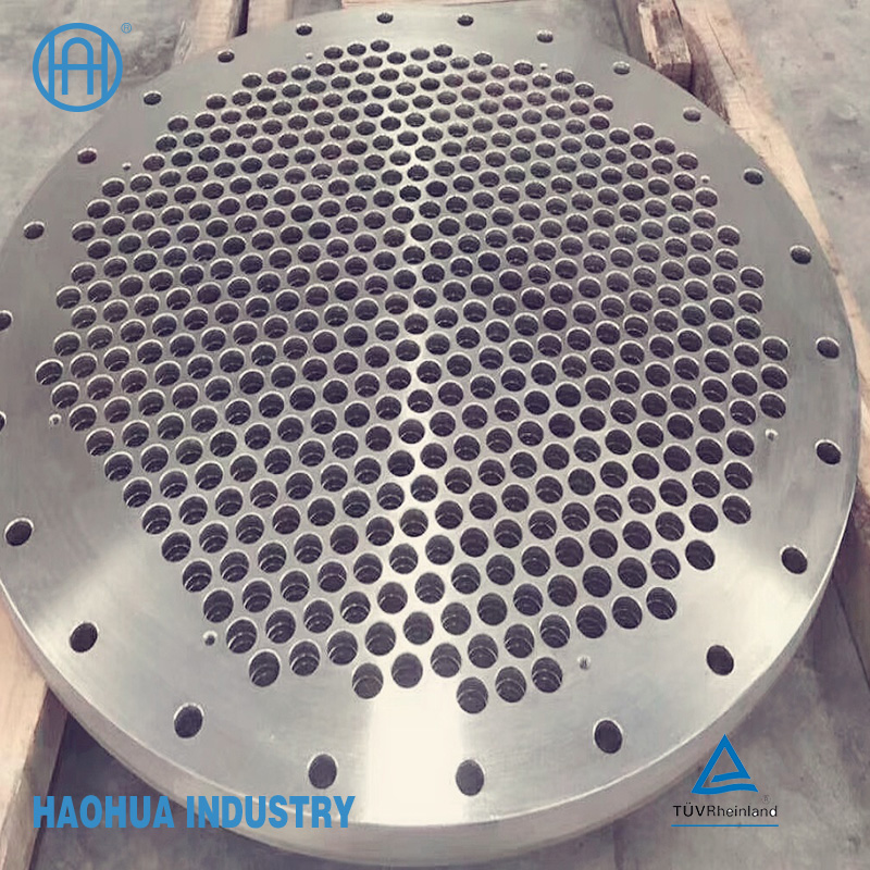 Forging Steel Tube Sheet And Baffles Support Plates Tube Plate for Heat Exchanger