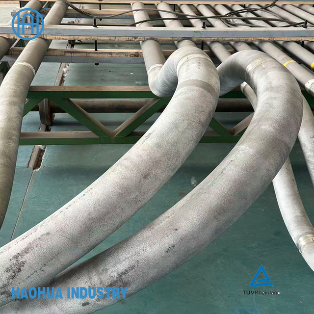 Centrifugal casting tube bundle