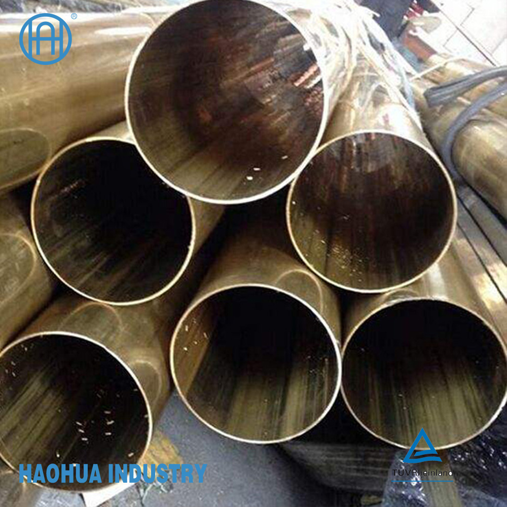 Straight ASTM C10100 C10200 Copper Tube / Copper Pipe