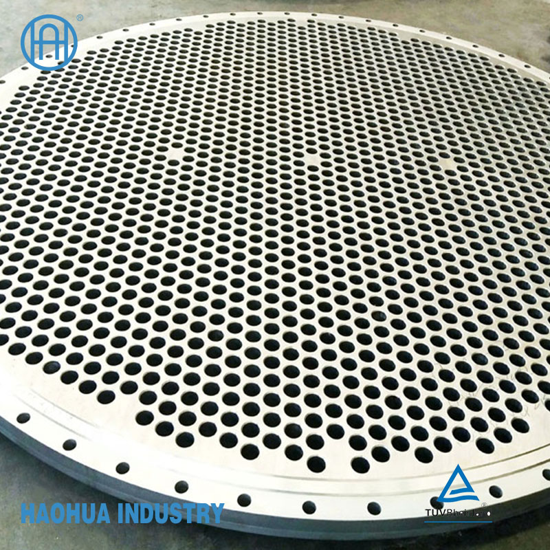 Forging Steel Tube Sheet And Baffles Support Plates Tube Plate for Heat Exchanger