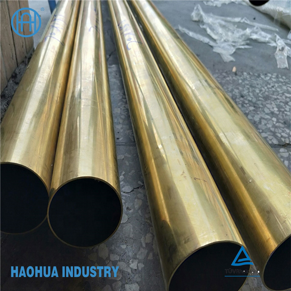 Brass Tubes ASTM B111 Uns C44300 Copper Alloy Tube and Pipe for Heat Exchanger