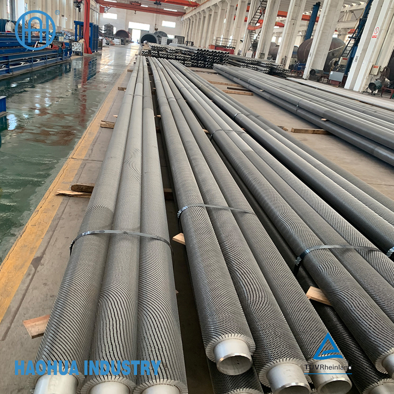 Carbon Steel Extrudded Type Aluminum Fin Tubes for Boiler Equipment
