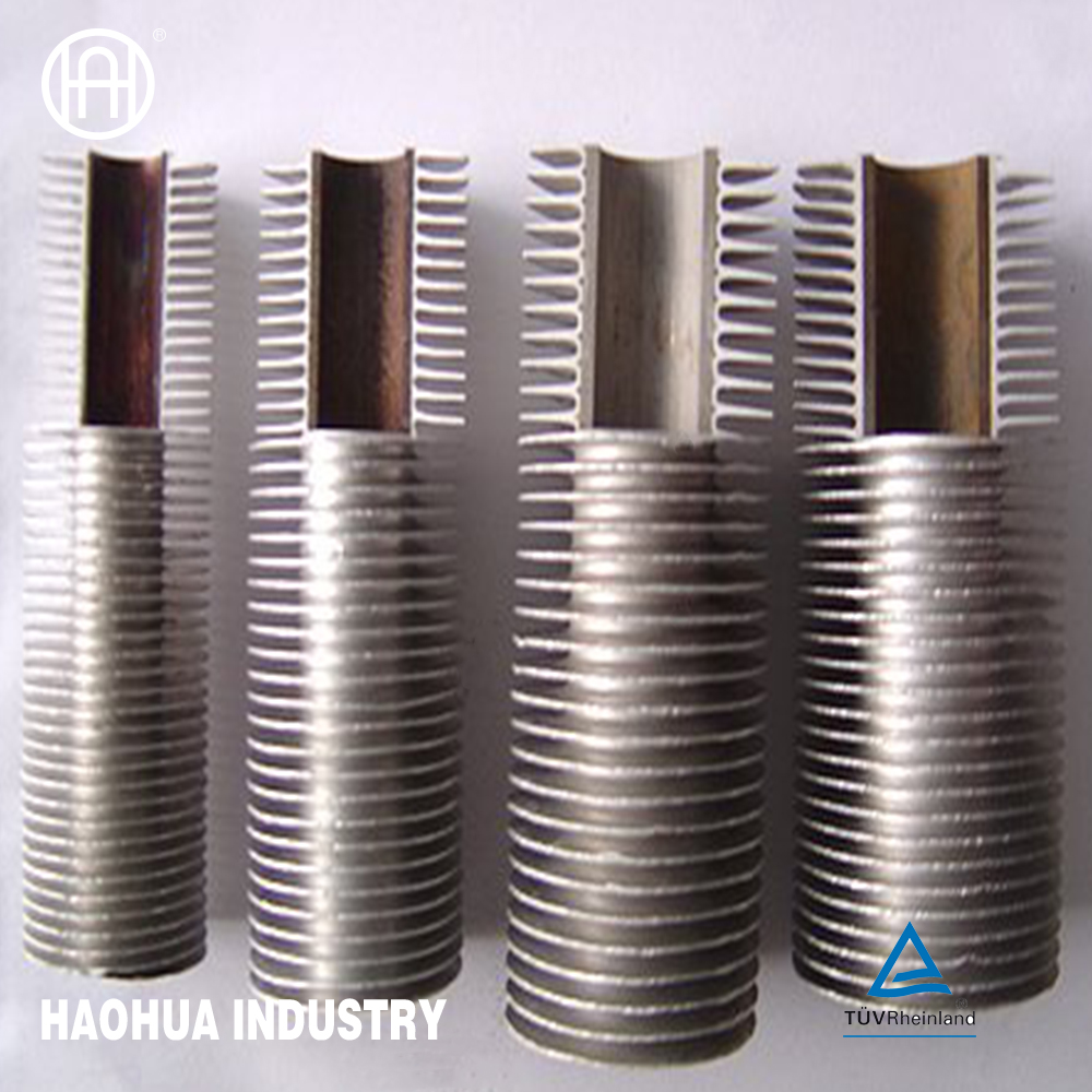 Heat Exchanger High Temperature Fin Heating Tube Oven Fin Radiator Stainless Steel Fin Tube