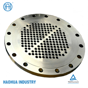 Machining Custom Tube Sheet Flanges Large Diameter Forged Flanges Condenser Tube Sheet Heat Exchangers