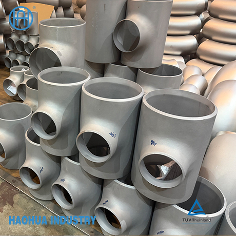 ASME B16.9 Fittings 1-48 Inch Stainless Steel Pipe Tee Seamless or Weld