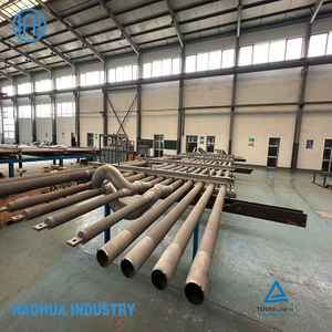 Centrifugal casting tube bundle