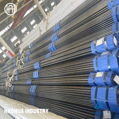 ASTM A106 A53 St37 St52 Sch80 Cold Drawn Carbon Seamless Steel Pipe