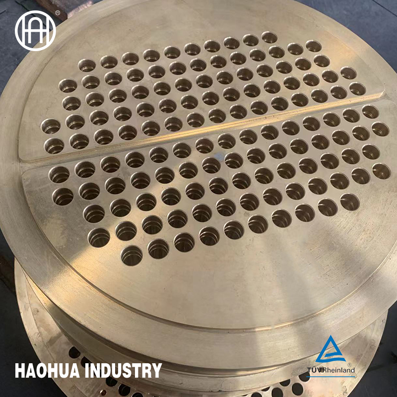Baffle Plate THK20-200mm Copper Nickel Cladding Tubesheet Sb171 C70600, C44300
