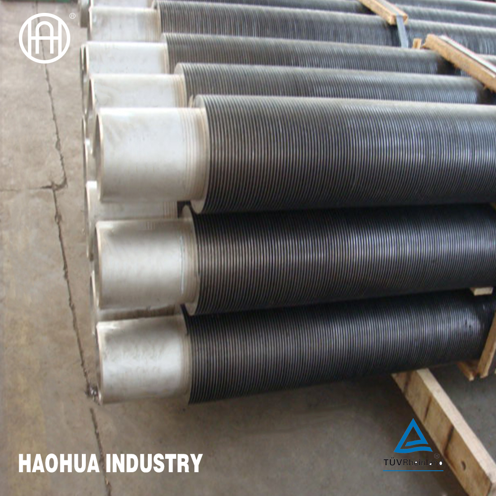 High Frequency Welded Finned Tube And Stainless Steel Tube with Aluminium Fins for Cooler Or Heat Exchange Parts