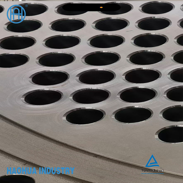 Customized Nickel Alloy Tube Sheet for Condenser