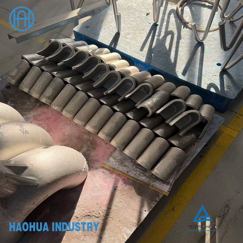 Static Cast Fittings for Radiant Tube Elbow