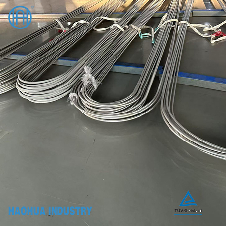 Round 1 Year Wooden Cases Pipes Stainless Steel U-Bend Tubing